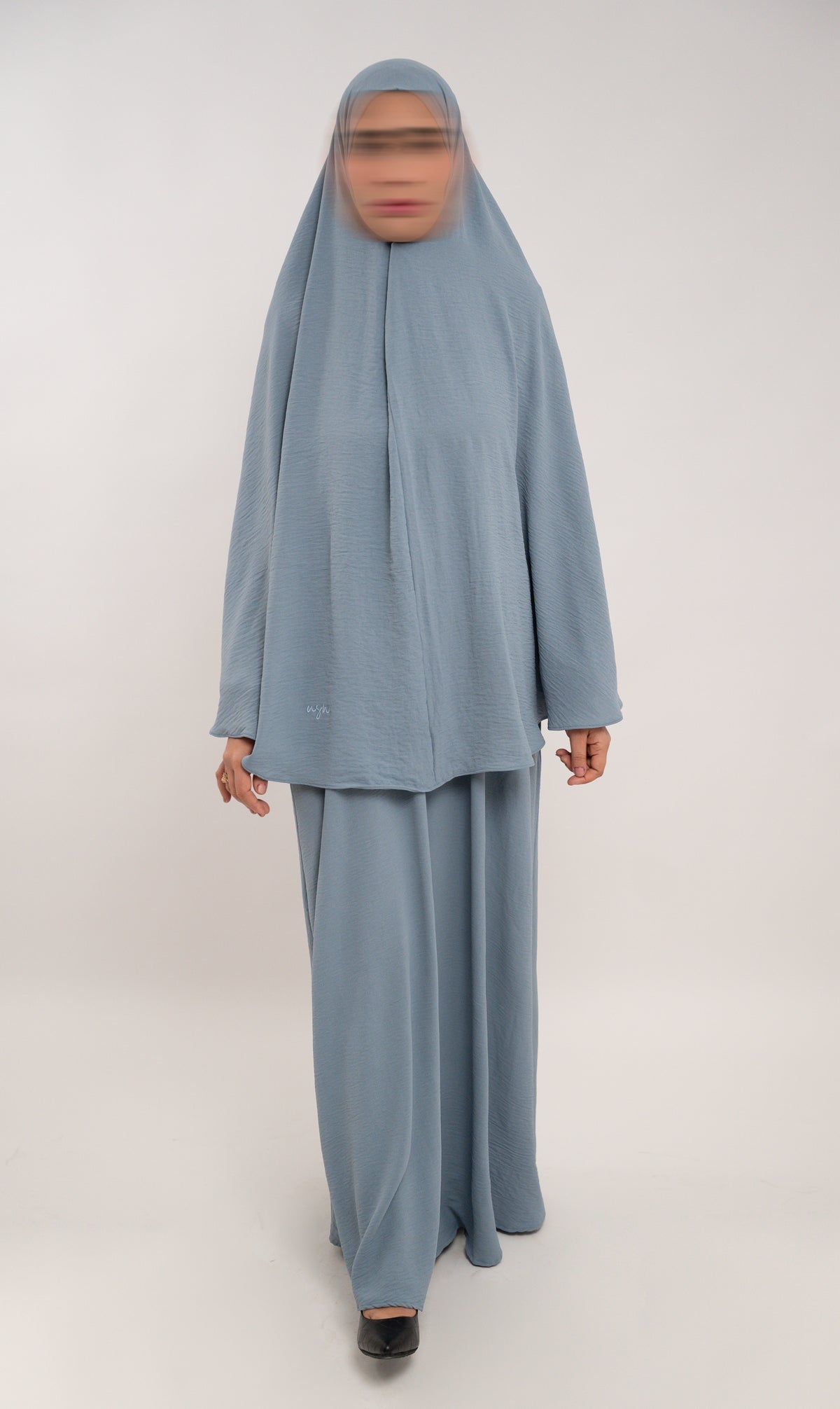 A Linie Jazz Abaya - Jeans