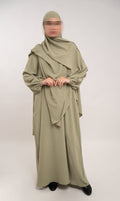 A Linie Jazz Abaya - Pistazie