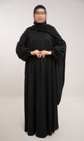 A-Linien-Abaya TAYMA - Black