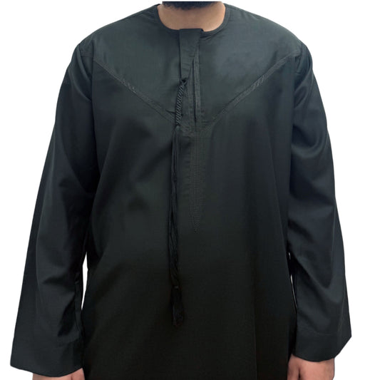 Khakigrüner omanischer Thobe